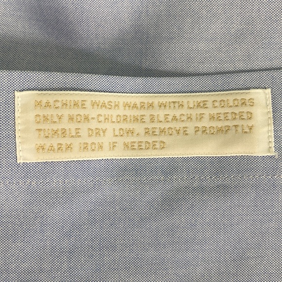 Nordstrom Light Blue Wrinkle-Free Button Down Shirt - Picture 13 of 14